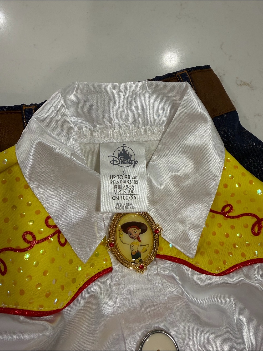 NWOT Disney Toy Story Jesse cowgirl Costume Set - Picture 9 of 9